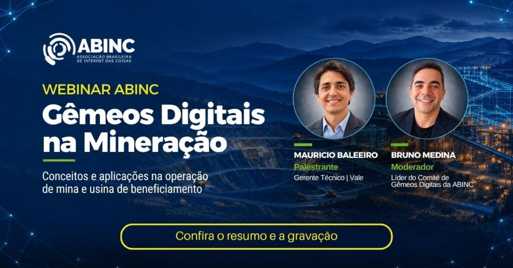 Gêmeos digitais na mineração: como conectar modelos, dados e decisões na mina e na usina